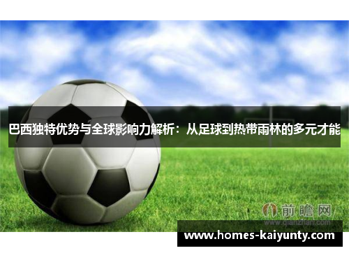 巴西独特优势与全球影响力解析：从足球到热带雨林的多元才能