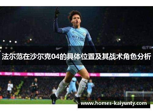 法尔范在沙尔克04的具体位置及其战术角色分析 法尔范在沙尔克04的具体位置及其战术角色分析