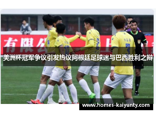美洲杯冠军争议引发热议阿根廷足球迷与巴西胜利之辩 美洲杯冠军争议引发热议阿根廷足球迷与巴西胜利之辩