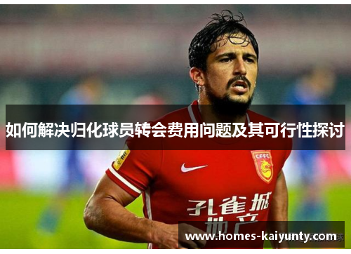 如何解决归化球员转会费用问题及其可行性探讨