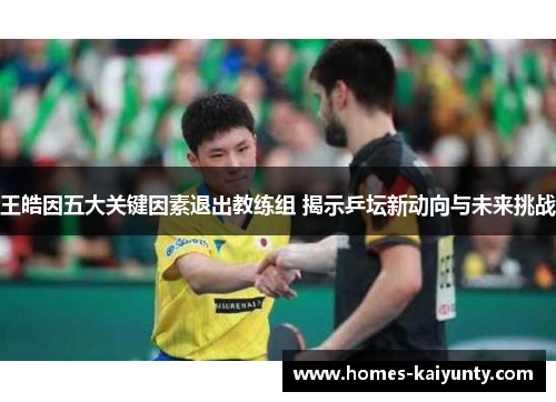 王皓因五大关键因素退出教练组 揭示乒坛新动向与未来挑战